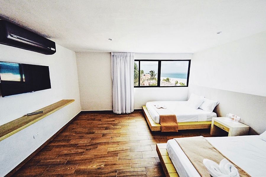 Cielo Beach Hotel Puerto Morelos Пуэрто-Морелос Экстерьер фото