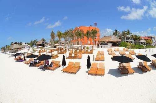 Cielo Beach Hotel Puerto Morelos Пуэрто-Морелос Экстерьер фото