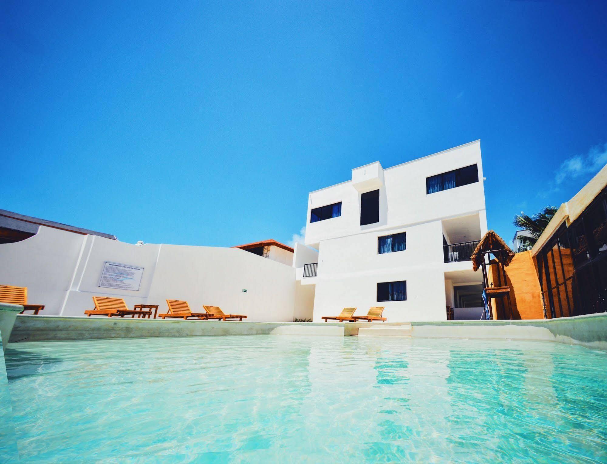 Cielo Beach Hotel Puerto Morelos Пуэрто-Морелос Экстерьер фото